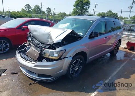 2018 Dodge Journey Se из США, поврежденный, VIN 3C4PDCAB2JT532794
